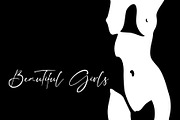 Beautiful girls illustrations Set, a Person Illustration by Blacklight (Thumbnail 1 of 5)