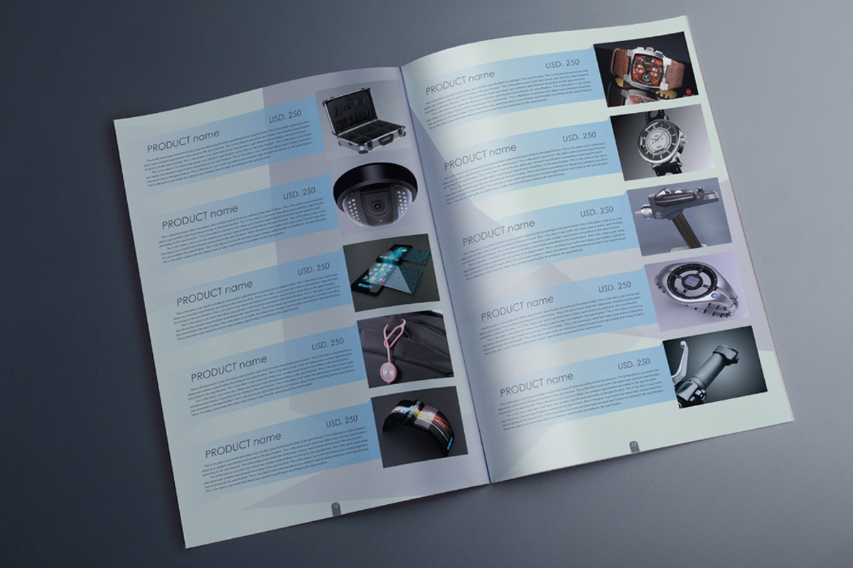Indesign Multipurpose Catalog Silver, a Brochure Template by RudanStudio (Photo 9 of 13)