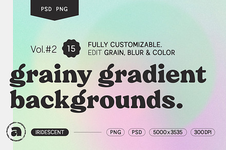 Grainy Gradient Backgrounds #2