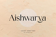Aishwarya Luxury Serif Font, a Serif Font by UICreative (Thumbnail 1 of 12)