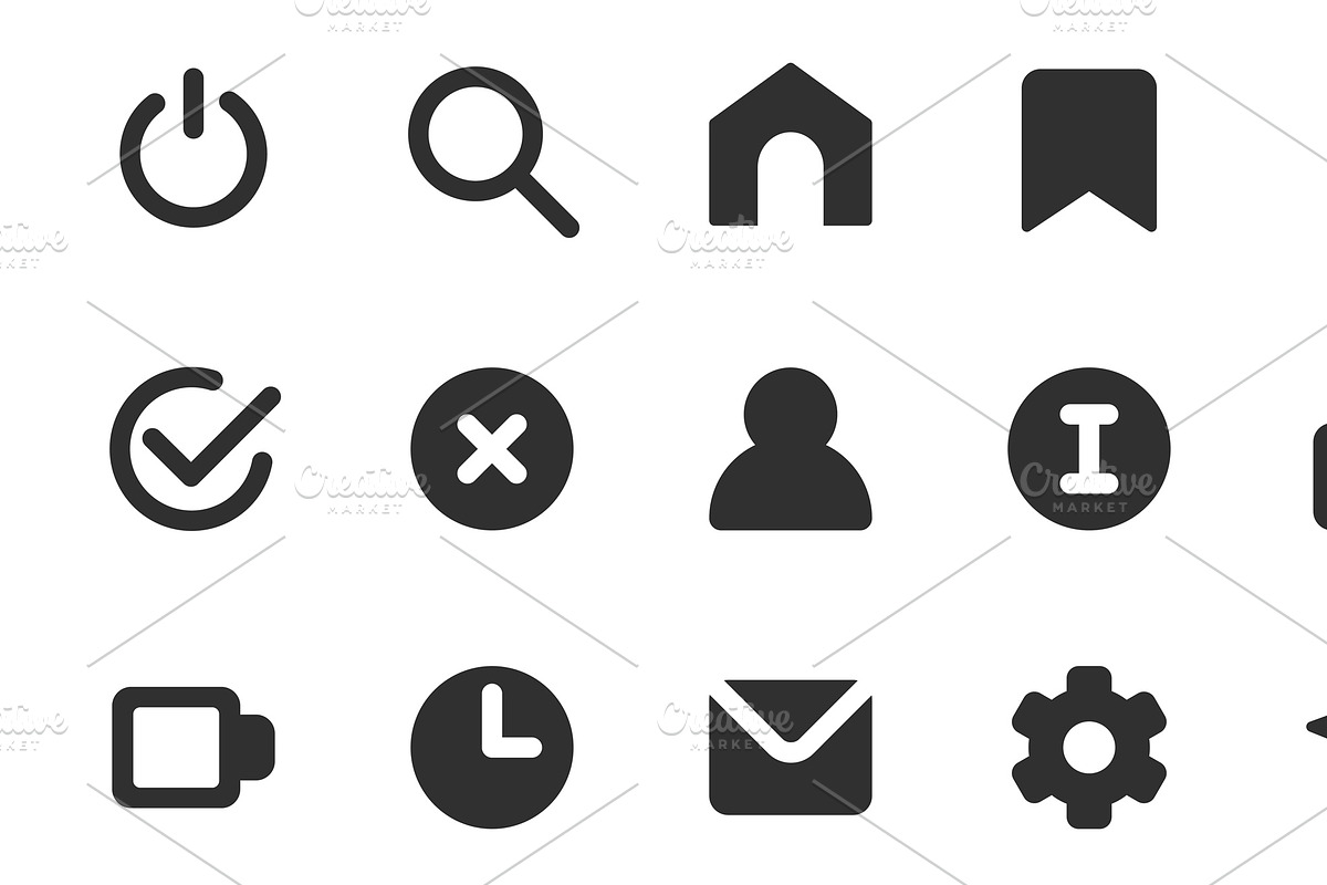 300 Glyph Essential Icons, a Solid Icon by alexdndz (Photo 13 of 21)