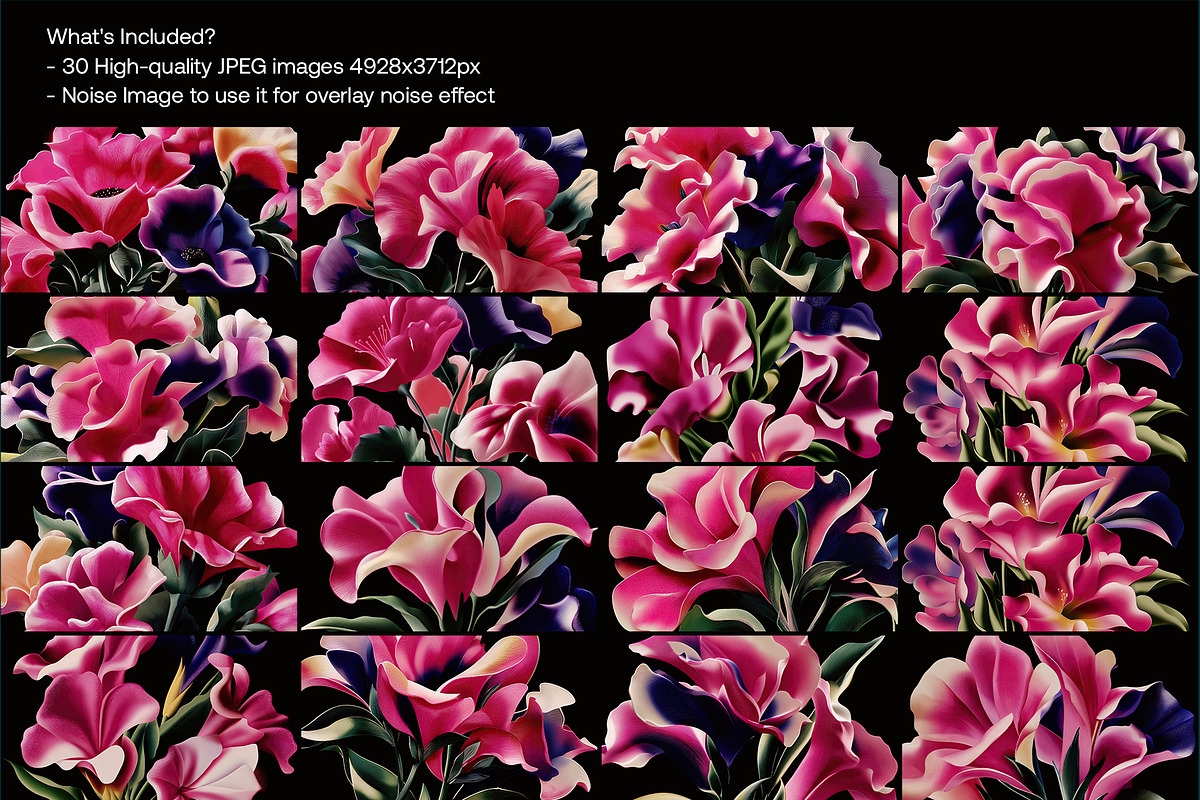 Mulberry Bloom Collection, a Wallpaper Graphic by MindMuse (Photo 7 of 8)