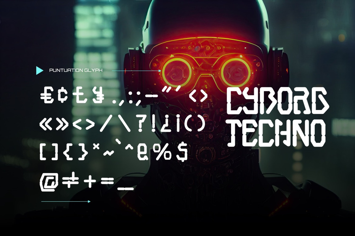 Xuneza - Futuristic Font, a Sans Serif Font by Dhabee (Photo 6 of 7)