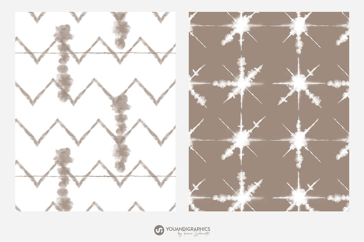 Tie-Dye Seamless Patterns - Shibori, a Pattern Graphic by Youandigraphics (Photo 10 of 11)