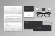 Silverpeak Stationery Set & Invoice, a Stationery Template by Andre28 (Thumbnail 5 of 5)