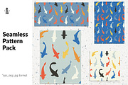 Fish digital paper, a Pattern Graphic by Norse Studio (Thumbnail 1 of 3)