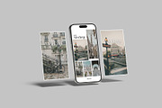 Instagram Stories Mockup, an iPhone Mockup by Graphiculon (Thumbnail 9 of 11)