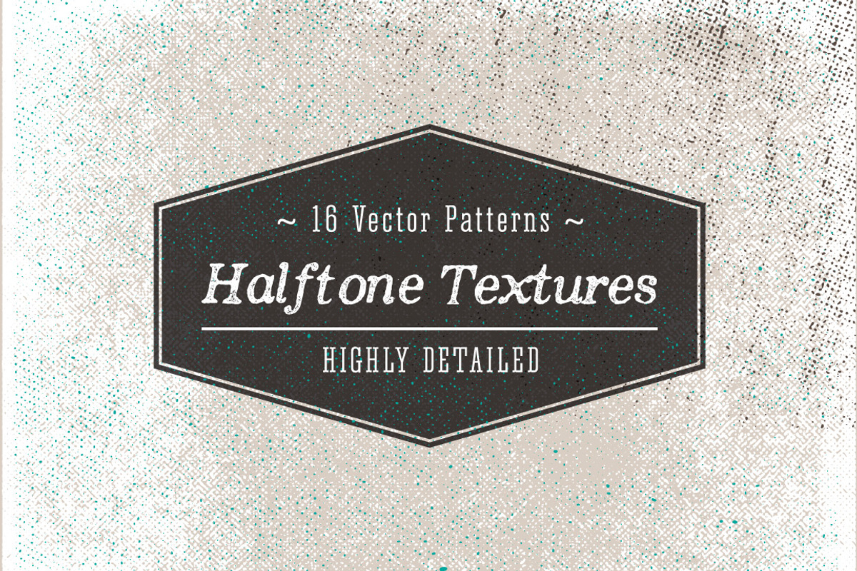 Vector Halftone Textures preview 2