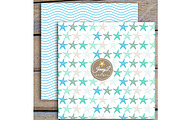 Beach Digital Papers & Clipart, a Pattern Graphic by JennyL Designs (Thumbnail 4 of 5)