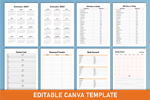 2024-25 Craft Business Planner Canva