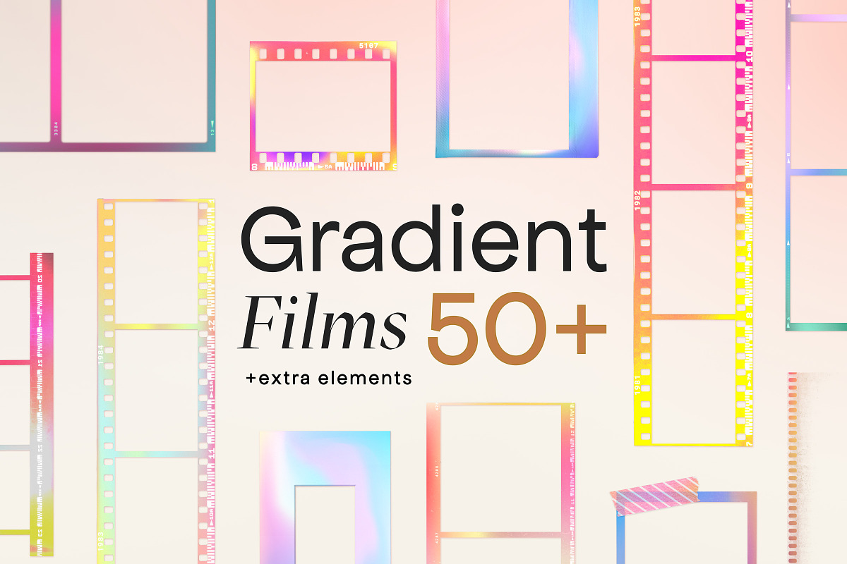 Gradient High Quality Film Frames, a Product Mockup by Sparrow & Snow (Photo 1 of 12)
