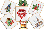 Christmas Timeless Winter Clipart, an Illustration by Creative Art (Thumbnail 3 of 9)