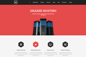 PGL Hosting PSD Template