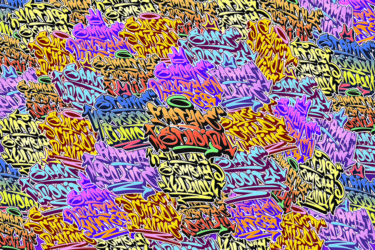 Space Oddity | Music Graffiti Font, a Blackletter Font by Ardana Creative (Photo 3 of 13)
