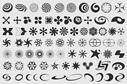 Y2K VECTOR SHAPES COLLECTION, a Pattern Graphic by craftlove (Thumbnail 4 of 14)