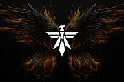 Minimalist Modern Eagle Logo, a Branding & Logo Template by Luxury Logos (Thumbnail 2 of 4)