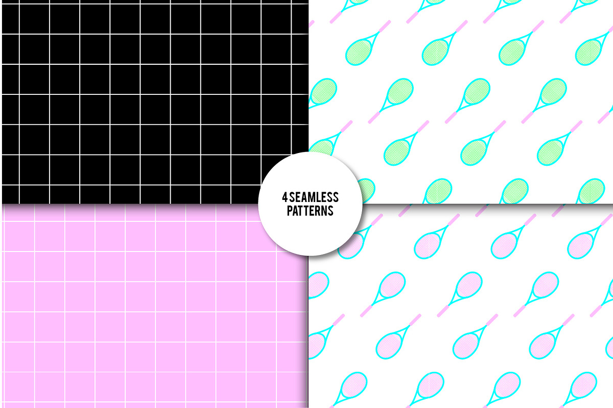 50% OFF! 80's Paradise Package, an Object Graphic by Anchors_and_Curves (Photo 6 of 9)