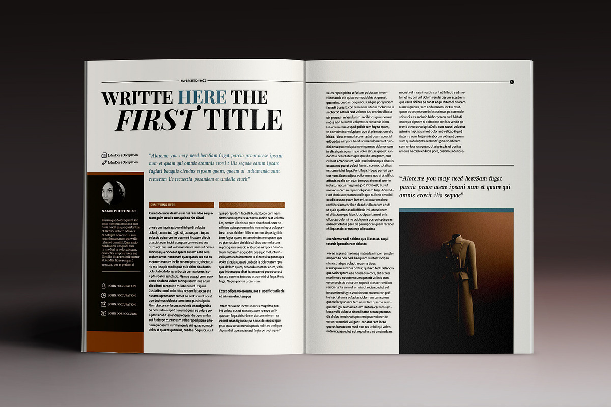 The Sober Magazine, a Magazine Template by Luuqas Design (Photo 3 of 15)