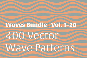 Waves Bundle | 400 Vector Patterns