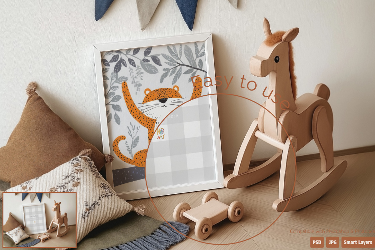 Little Atelier – Kids Frame Mockups, an Apparel Mockup by NikiArts (Photo 5 of 12)