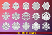 100 Lineart Mandala, a Decorative Illustration by 611 Studio (Thumbnail 8 of 8)