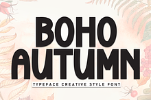 Boho Autumn | Script Font