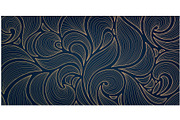 Luxury line leaves art deco patterns, a Pattern Graphic by Marylia (Thumbnail 9 of 16)
