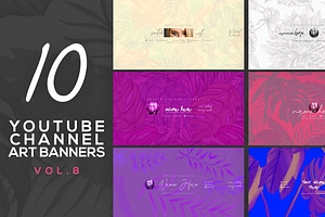 10 Youtube Channel Art Banners vol.8