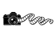 Vintage Camera Film Silhouette, an Object Illustration by yasushie (Thumbnail 24 of 31)