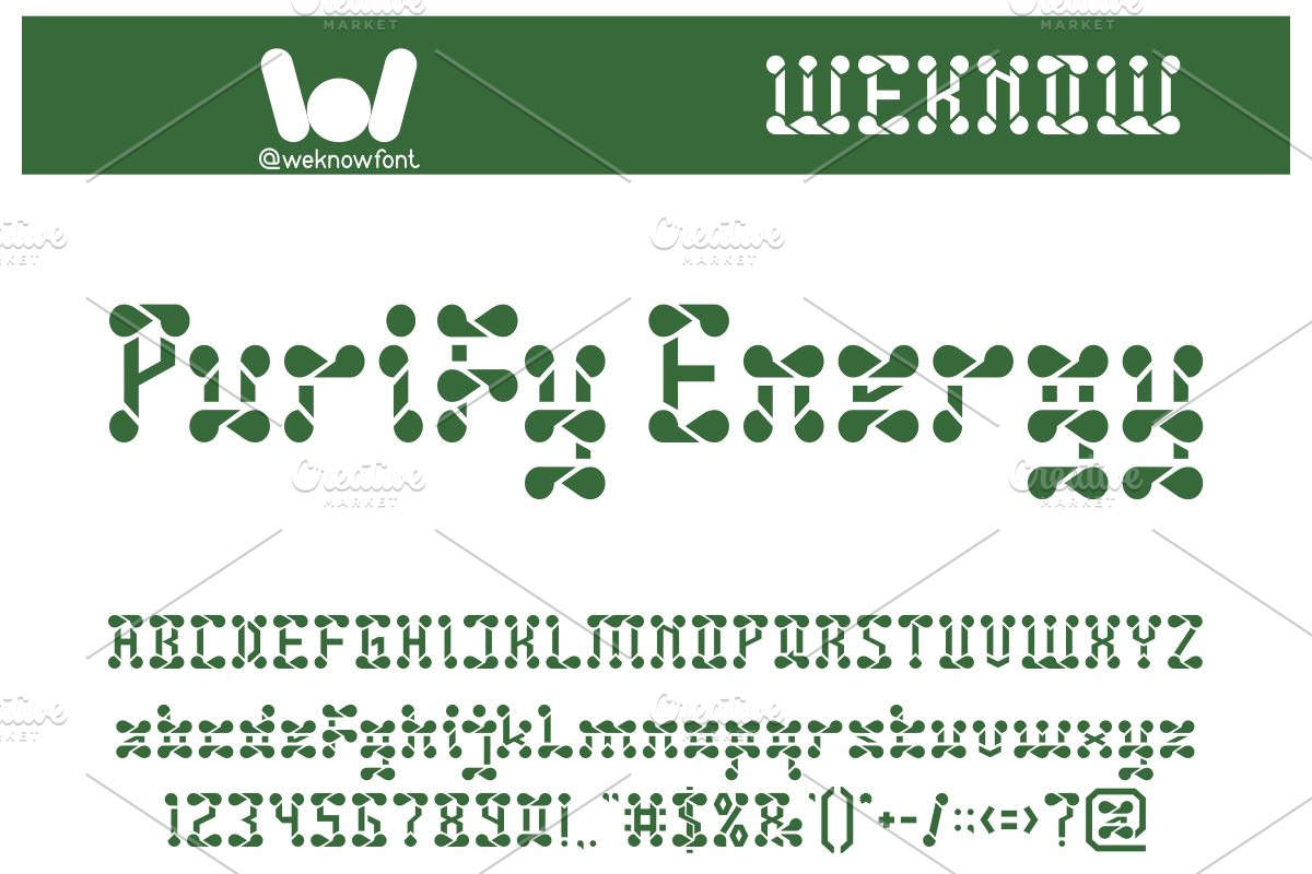 The Right Person font, a Font by weknow (Photo 4 of 8)