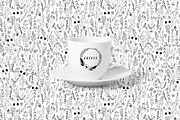 Vector Floral Valentine Outline Set, an Illustration by Chloe's Illustrations (Thumbnail 4 of 10)