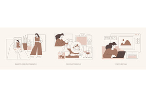 Photography as a hobby isolated, a Person Illustration by Visual Generation