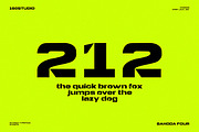 Bahoda Modern Logo Font Collection, a Sans Serif Font by 160 Studio (Thumbnail 14 of 16)
