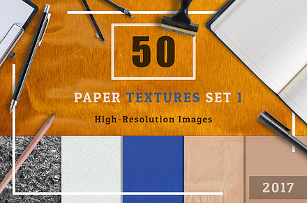 50 Paper Texture Set 1