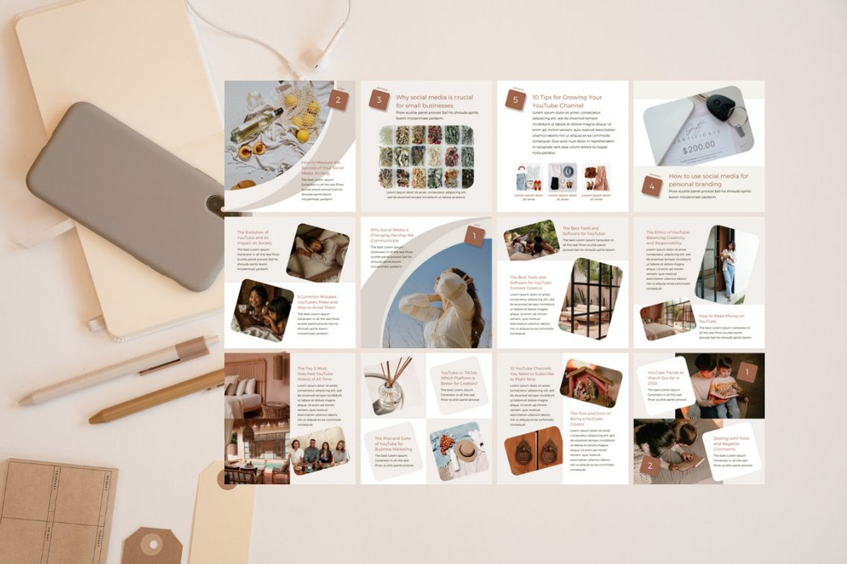 Instagram Post Story Template Hand, a Social Media Template by Keikoya (Photo 13 of 22)