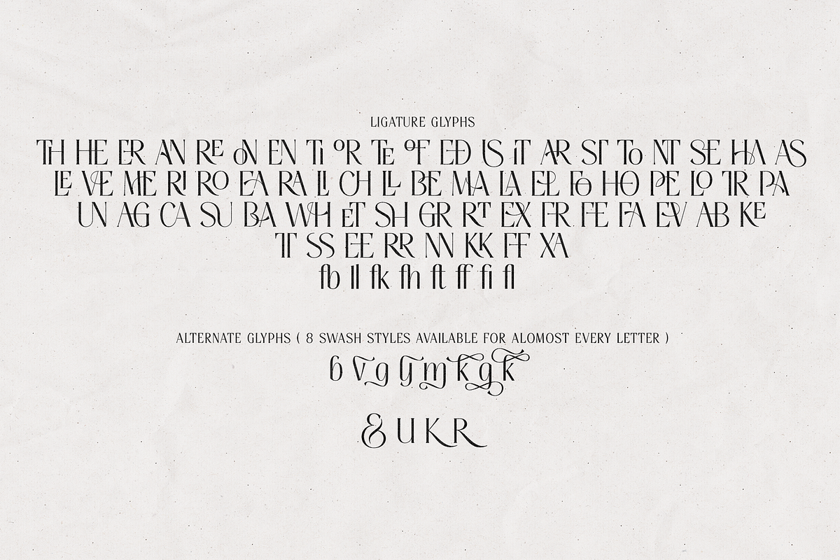 Thereon - Modern Romantic Serif Font, a Serif Font by VP Fonts (Photo 19 of 21)