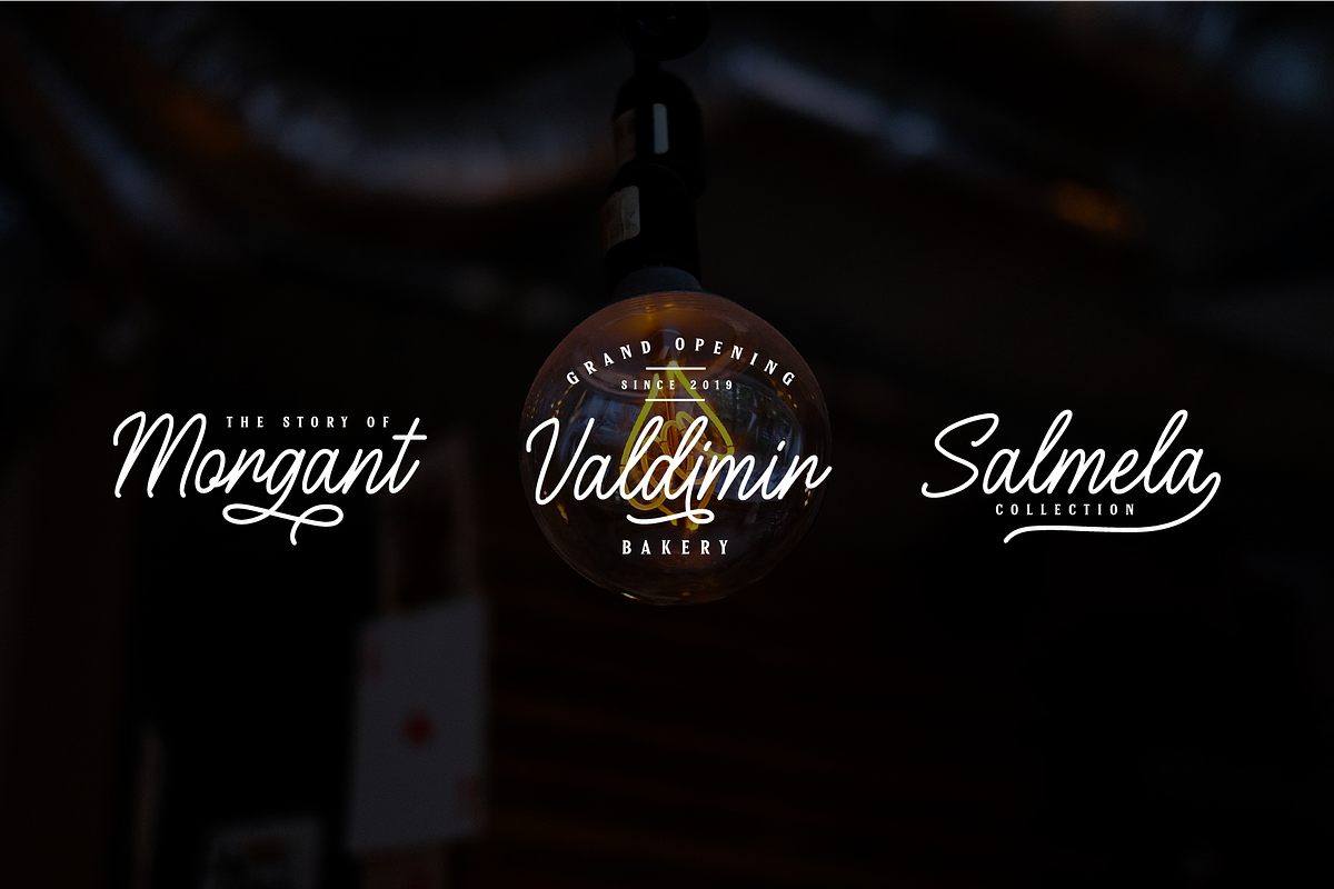 Paranoid - Elegant Monoline Font preview 6