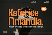 Kaferice Findlandia || Sans Serif, a Sans Serif Font by Idea Studio (Thumbnail 1 of 5)