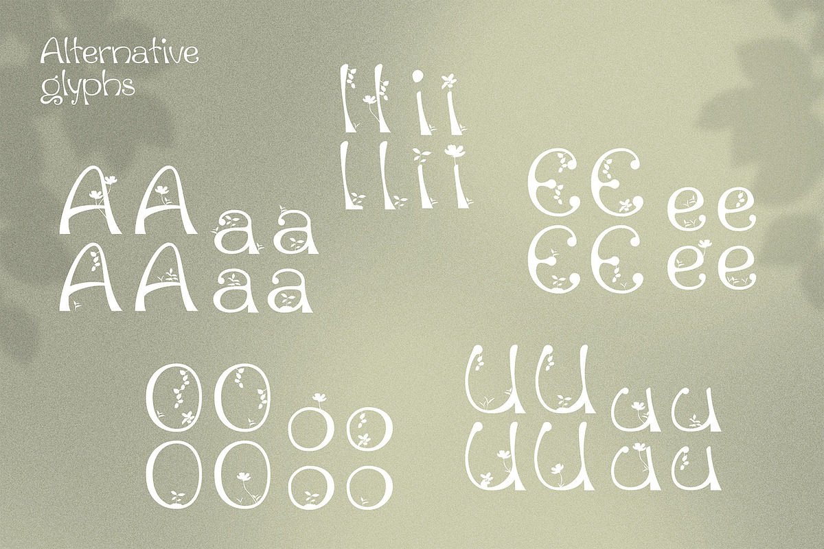 Xaver Nature Font, a Sans Serif Font by Xaver DesignStudio (Photo 10 of 12)