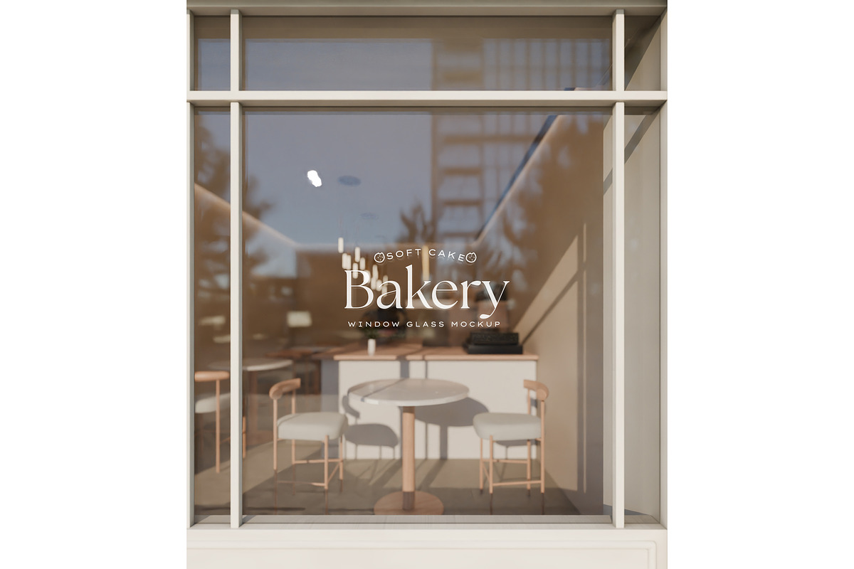 Sign & storefront logo mockup, an Advertising Mockup by Mockthethics. (Photo 7 of 13)
