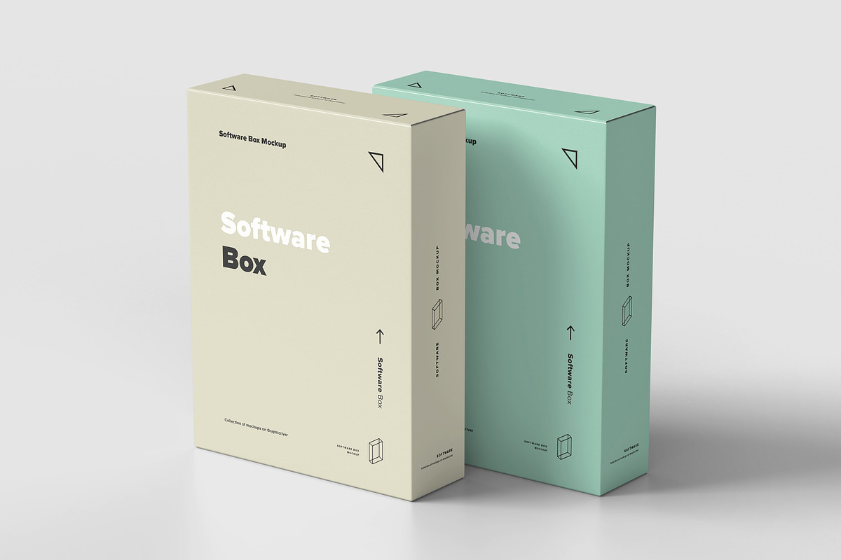 Software Box Mock-up 2, a Packaging Mockup by Yogurt86 (Photo 4 of 16)