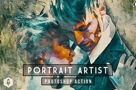 Portrait Artist Watercolor Effect