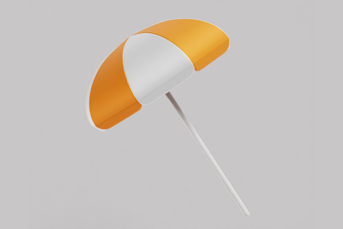 Beach Umbrella, an Object 3D Model by fahad121 (Photo 2 of 7)
