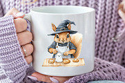 Cute Halloween Squirrels Clipart, an Illustration by Rose Art (Thumbnail 7 of 7)