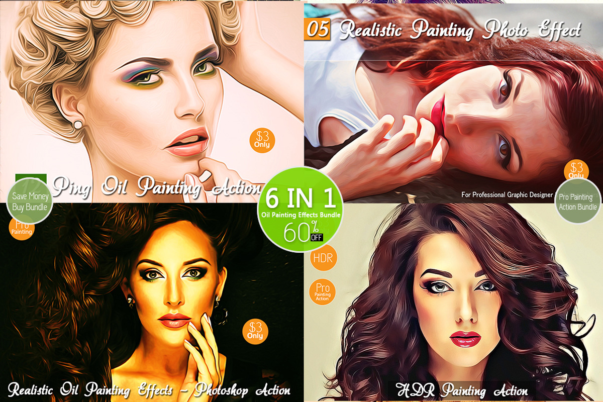 6 IN 1-Oil Paint Bundle V.4 -60% OFF