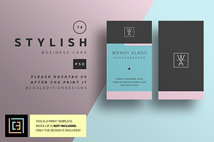 Stylish - Business Card 78