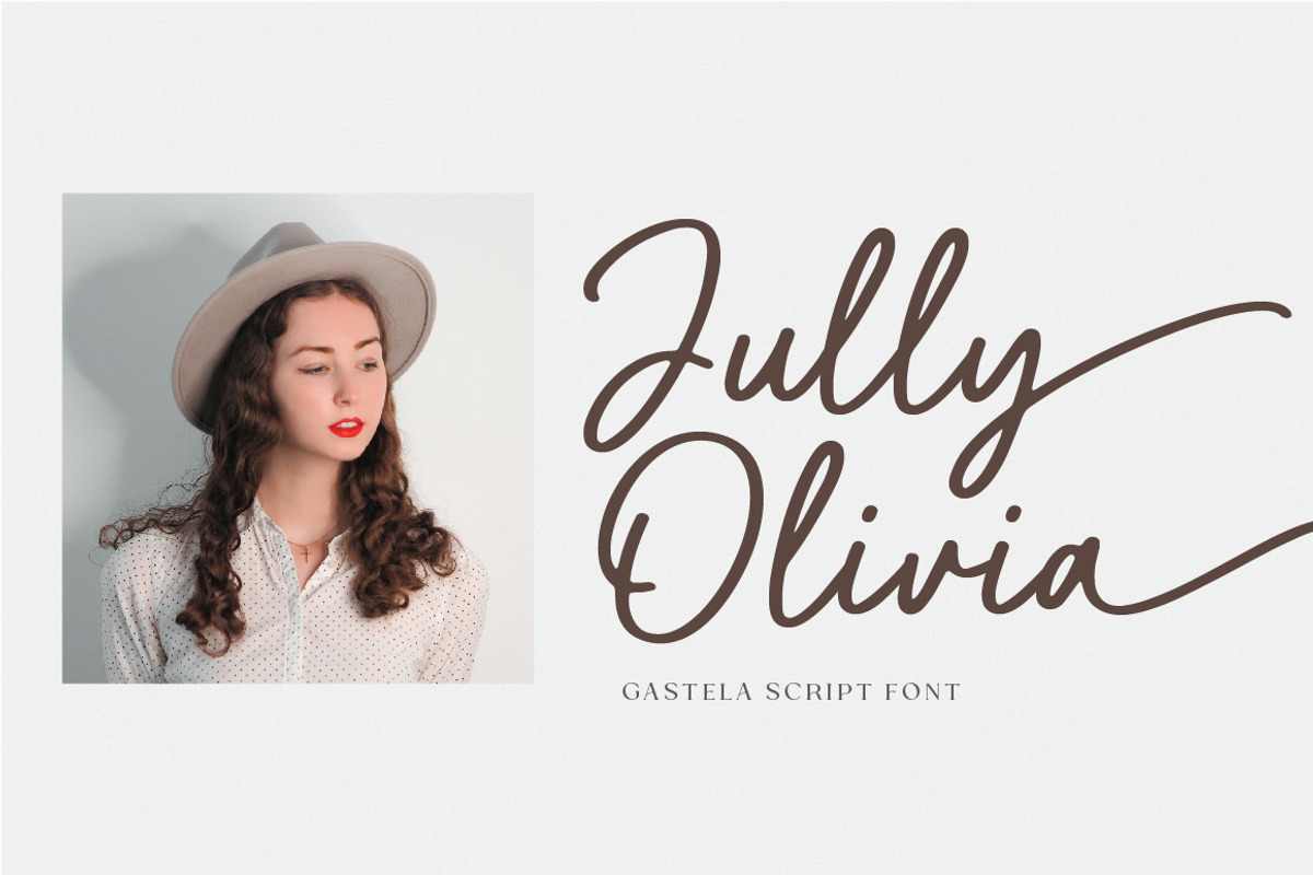 Gastela Brush Script Font with Swash, a Script Font by Typebae (Photo 12 of 17)