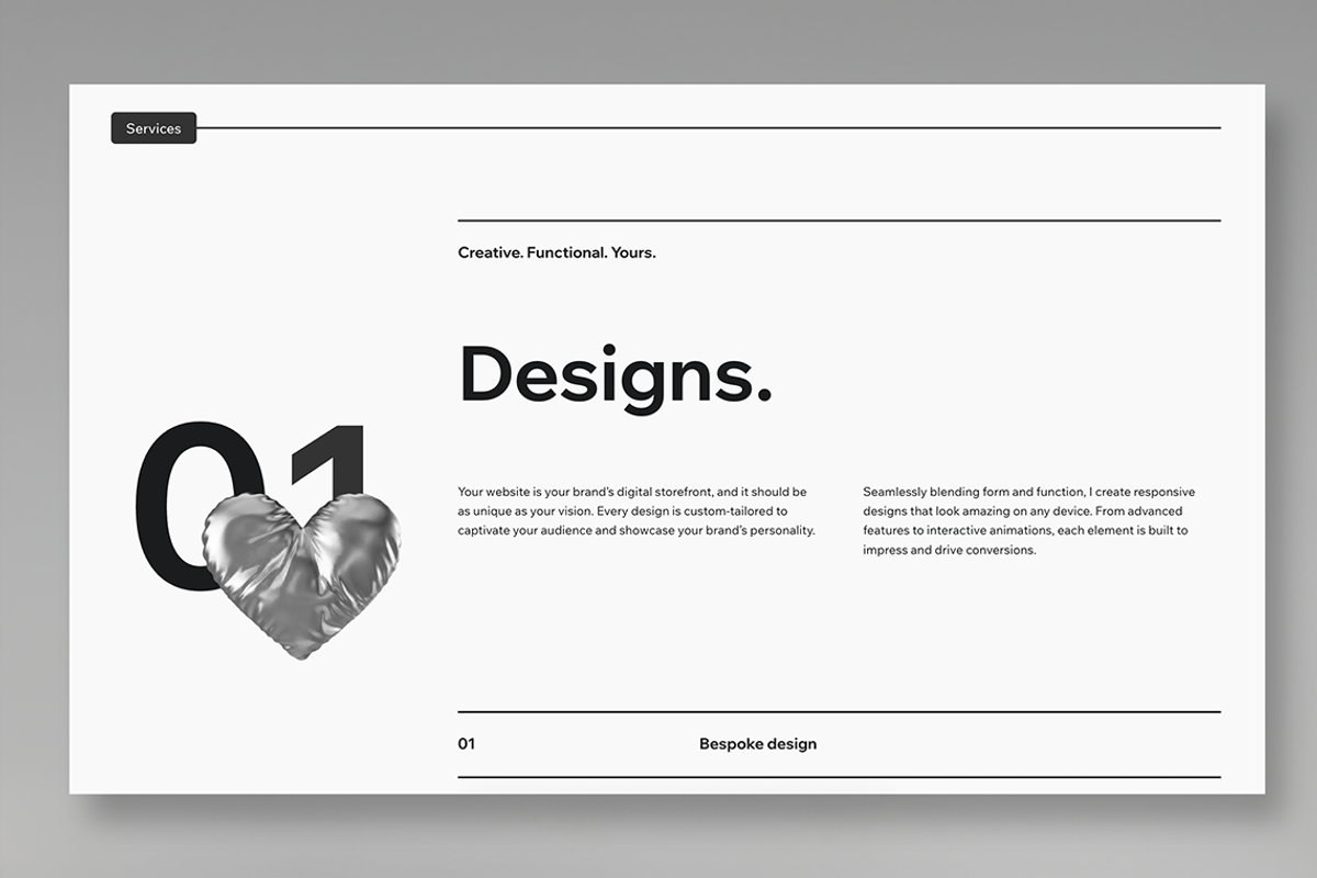Minimal Portfolio Template preview 7