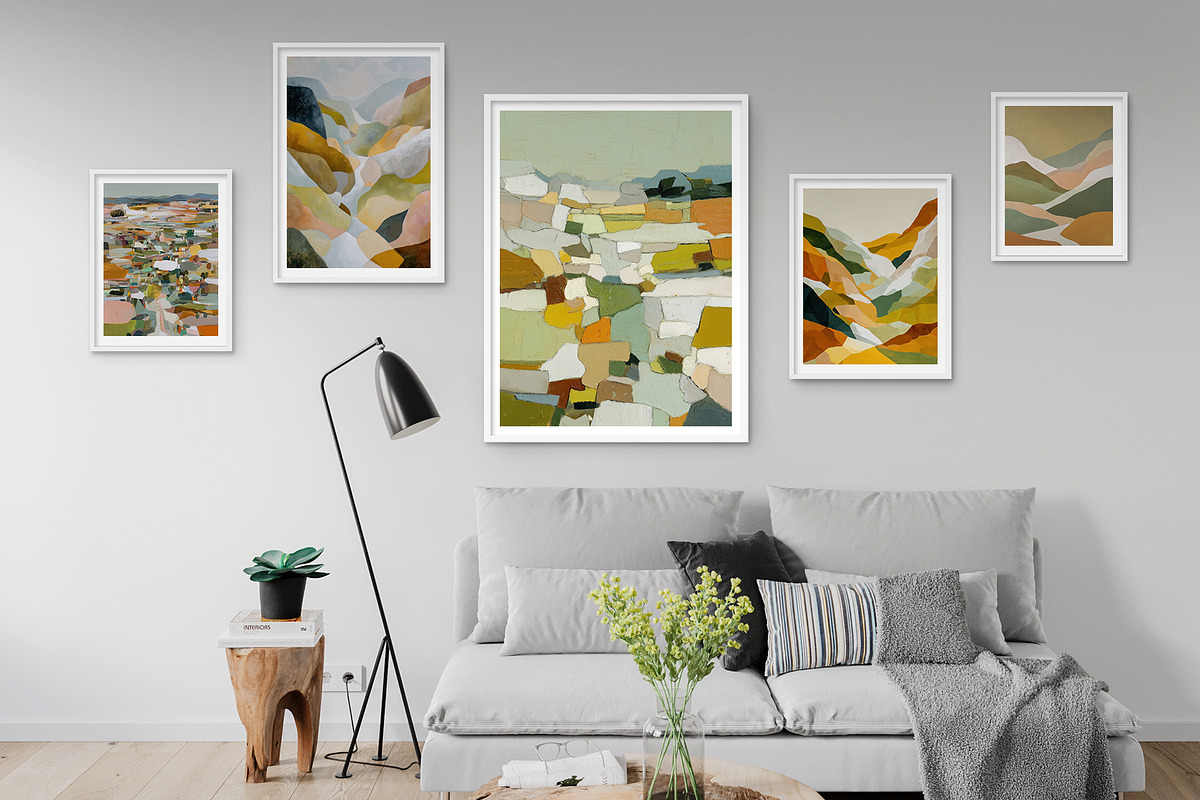 Abstract Landscape Illustration, a Decorative Illustration by Housui Patterns (Photo 6 of 12)