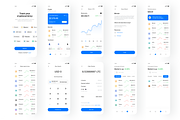 Crypto Market - UI Kit Mobile, an UI Kit Template by Korsa Agency (Thumbnail 4 of 6)